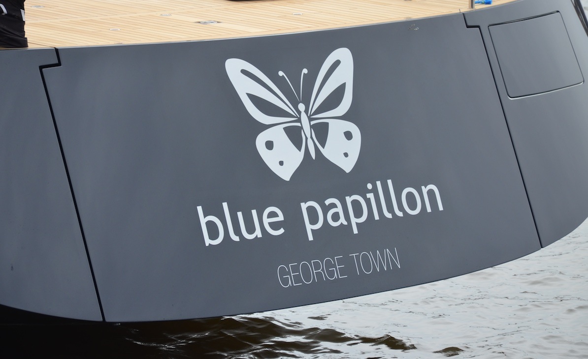 Image for article Royal Huisman launches 'Blue Papillon'